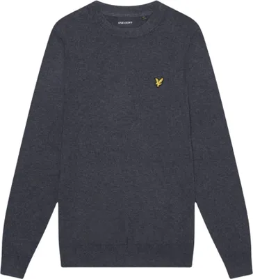 Zdjęcie produktu dla Lyle & Scott Bawełna Merino Crewneck Jumper męski
