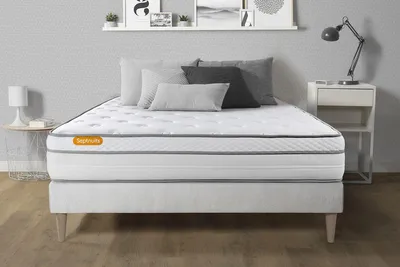 Produktbild von Matratzen- und Lattenrost-Set 140x200 cm - Memo Luxe