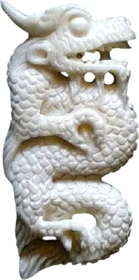 Produktbild von Drache Anhänger Schmuck - Drachen - 45x22mm