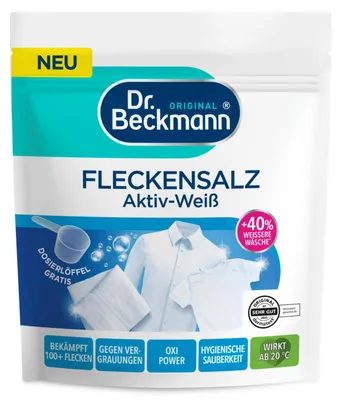 Obrázok produktu pre Dr.Beckmann Oxi Power Odplamiacz do białych ubrań, 400 g  (PRODUKT Z NIEMIEC)
