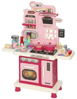 Produktbild von AIYAPLAY Kinderküche Kinder 33-teilig Spielküche Zubehör mit Licht, Sound