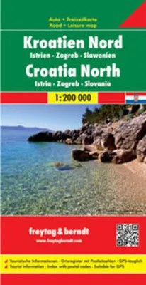 Immagine prodotto di Kroatien Nord 1 : 200 000. Autokarte