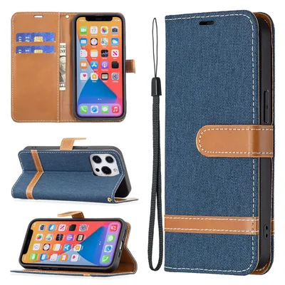 Zdjęcie produktu dla Etui na telefon komórkowy Apple iPhone 13 Składane etui Niebieskie