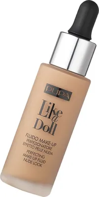 Zdjęcie produktu dla Pupa Milano Like A Doll Perfecting Make-Up Fluid SPF15 Lekki Podkład upiększający 030, 30 ml