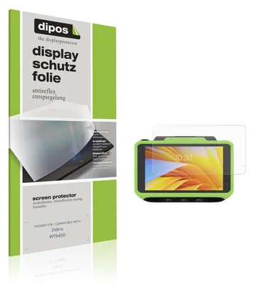 Produktbild von 4x Schutzfolie für Zebra WT6400 matt Displayschutzfolie Folie Display Schutz dipos