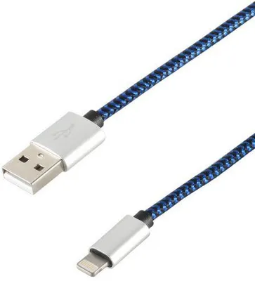 Obrázok produktu pre Kábel Hapena Lightning 2 m 5122060203, 8-pinový Lightning na USB-A 2.0, nylon