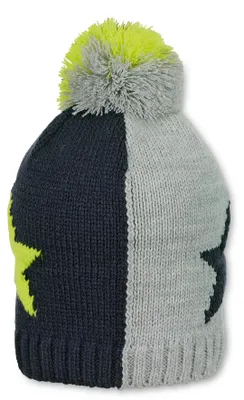 Obrázek produktu pro Sterntaler – Pletená čepice pro chlapce, balení, modrá (tmavě modrá 300), velikost 51 (Hers)