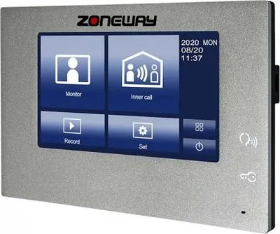 Obrázek produktu pro Zoneway ZW-772M monitor 7" s dotykovým displayem, videozvonek