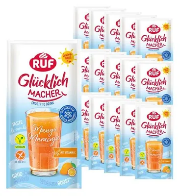 Produktbild von RUF Glücklichmacher Smooth to Drink Mango Maracuja Set (15 Stück)