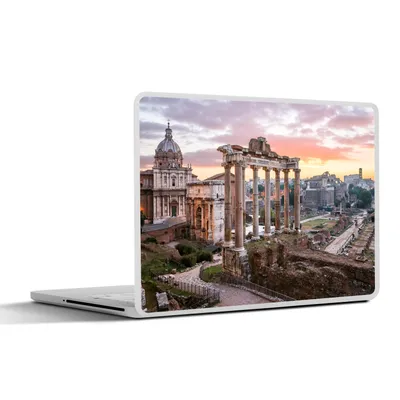 Produktbild von MuchoWow® Laptop Aufkleber Sticker Cover Forum Romanum - Rom - Italien 30x22 cm - Laptop-Sticker