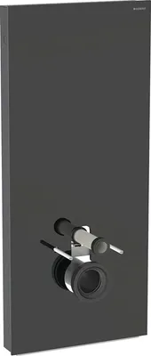 Immagine prodotto di Geberit Monolith PLUS module sanitaire pour WC suspendu, 114cm, entrée deau derrière au centre, avec tubulure de raccordement, 131.231.SJ.7, 131.231.SJ.7