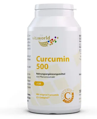 Produktbild von vitaworld Curcuma 500 mg Kapseln, 120 St. Kapseln