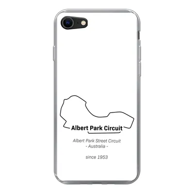 Produktbild von MuchoWow® Handyhülle Schutzhülle Hülle für iPhone SE 2022 Formel 1 - Australien - Rennstrecke Silikon Softcase Handy Hülle - Schutzhülle