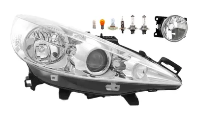 Immagine prodotto di Johns, Fari alogeni adatti per Peugeot 207 02/ 06- H1 H7 H7 Re.+ fog.+light. 620696 6206N0 9685425280
