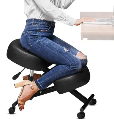 Ergonomischer Kniesitz, verstellbar, orthopädisch, für Büro & Zuhause