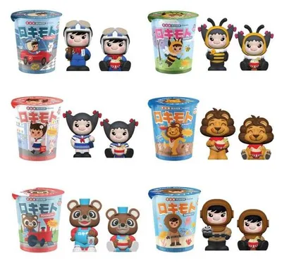 Immagine prodotto di Rokimoto Cup of Fun: figurine in confezione sorpresa da 10 cm – Serie 2 – Espositore (12 pezzi)