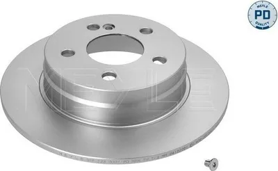Produktbild von 2x MEYLE Bremsscheibe 015 523 0031/PD hinten 57 5mm 278mm