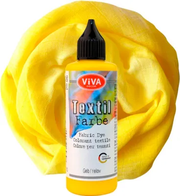 Produktbild von Viva Decor Textilfarbe, 90 ml Gelb