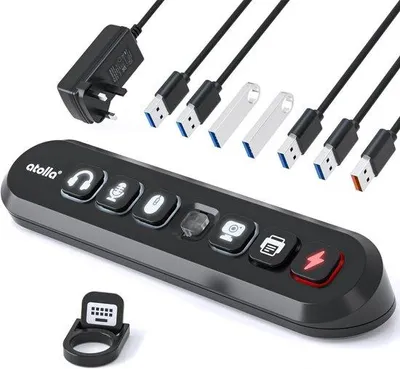 Zdjęcie produktu dla Uniwersalny hub USB z wieloma portami USB do laptopów i komputerów stacjonarnych