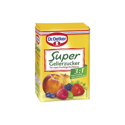 Produktbild von Dr. Oetker - SUPER Gelierzucker 3:1 - 500g Tüte
