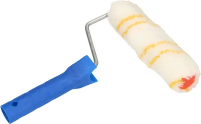 Produktbild von KOTARBAU® Farbroller Gelbfaden 150 mm mit Kunststoffgriff Farbwalze Pinsel Walzenbürste Rollerwalze Rollerpinsel für Anstricharbeiten und Renovierung