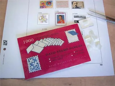 Produktbild von DAVO 29680 Briefmarkenfalz