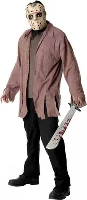 Produktbild von Jason Hockey Maske & Jason Voorhess Shirt