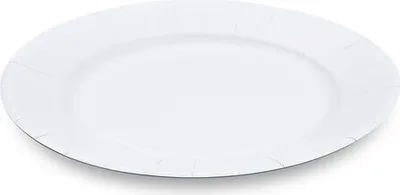 Produktbild von 50x BIONATURE PapptellerMix rund Ø28cm fettdicht weiß