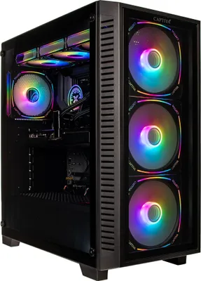 Produktbild von CAPTIVA PC Highend Gaming R89-627 Ryzen 7 9800X3D/RTX5080 GDDR7/SSD - AMD R7 - 4,7 GHz