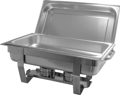 Produktbild von Chafing Dish Speisenwärmer Warmhaltebehälter GN-Behälter 65mm Deckel Edelstahl