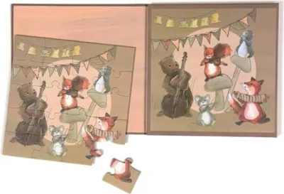 Immagine prodotto di Libro puzzle magnetico musicista, con 2 puzzle