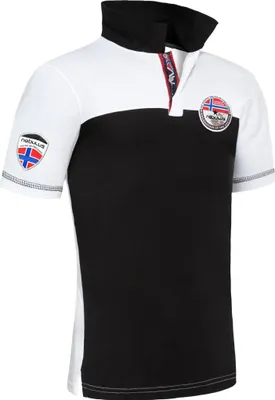 Produktbild von Nebulus Poloshirt PINA Herren, Shirt, Sweatshirt, Polo, P5300 - Herren, schwarz-weiß, XXL