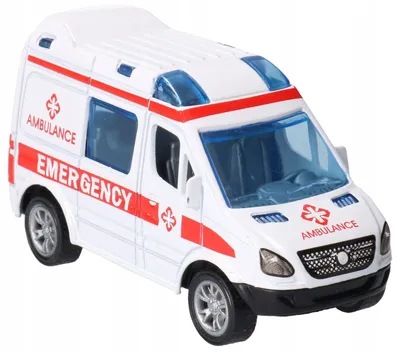 Image de Gazelo Voiture Métal Police Ambulance Miniature 6809
