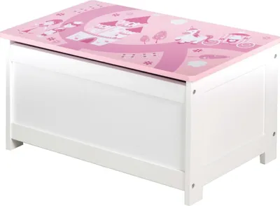 Image de roba, coffre à jouets « Princesse », rose