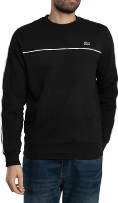 Produktbild von Lacoste Fleece-Sweatshirt mit Logobesatz, Schwarz M