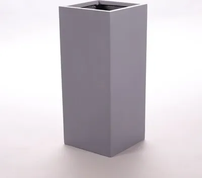 Produktbild von Elegant Einrichten | Pflanzkübel | Fiberglas | säule | 30x30x60cm | grau