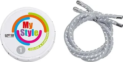 Productafbeelding van MyStyle helmstrips, verschillende kleuren, Casco: maat 1, zilver