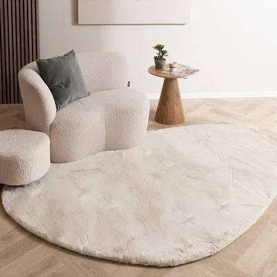 Zdjęcie produktu dla Volero - Miękki dywan z długim włosiem - Comfy Supreme Pebble Kamykowy - 60x80 cm
