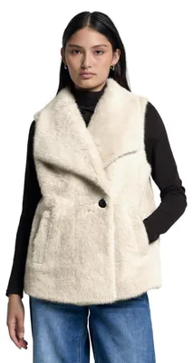 Produktbild von Street One Studio Fake Fur Weste savannah sand 36