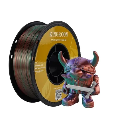 Zdjęcie produktu dla Jedwabny filament PLA, trójkolorowy, pakowany próżniowo, G-1KG