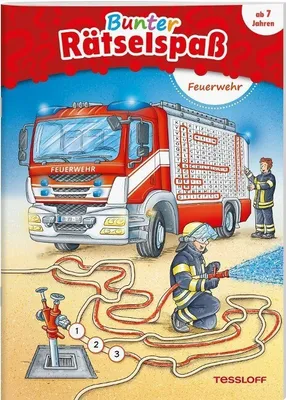 Produktbild von Bunter Rätselspaß. Feuerwehr