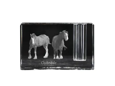 Produktbild von Clydesdale Kristallstift mit Pferd Art-Dog