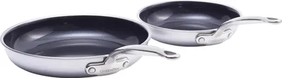 Produktbild von GreenPan Premiere, Rund, Allzweckpfanne, Silber, Edelstahl, 220 °C, Edelstahl