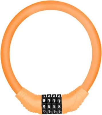 Produktbild von Fahrradschloss Kettenschloss 4-stellig, 90 cm, für Fahrrad und Kinderwagen