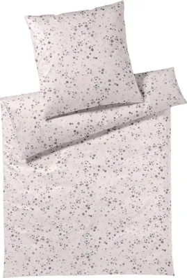 Produktbild von elegante Mako-Jersey Bettwäsche-Garnitur Pretty Farbe Natur Größe 135x200+80x80