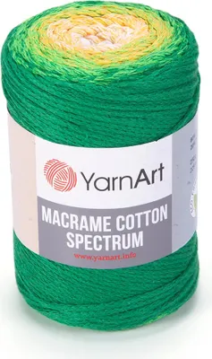 Image de Fil de coton macramé Spectrum 4 x 250 g 1313