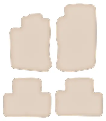 Produktbild von DURBAN Beige Velours-Fußmatten-Set für Opel Vectra B Schrägheck, Limousine, Kombi, Liftback (1996-2001)