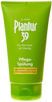 Obrázek produktu pro Dr. Kurt Wolff Plantur 39 Spülung coloriertes Haar, Ženy, Jemné vlasy, Ochana, Lesklý, Vyhlazující, 150 ml, Tuba, Kofein, Zinek