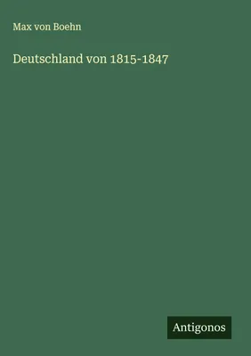 Produktbild von Deutschland von 1815-1847