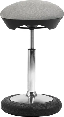Produktbild von Bürostuhl Schreibtisch Schwing Fitness Hocker Topstar Sitness 21 hellgrau